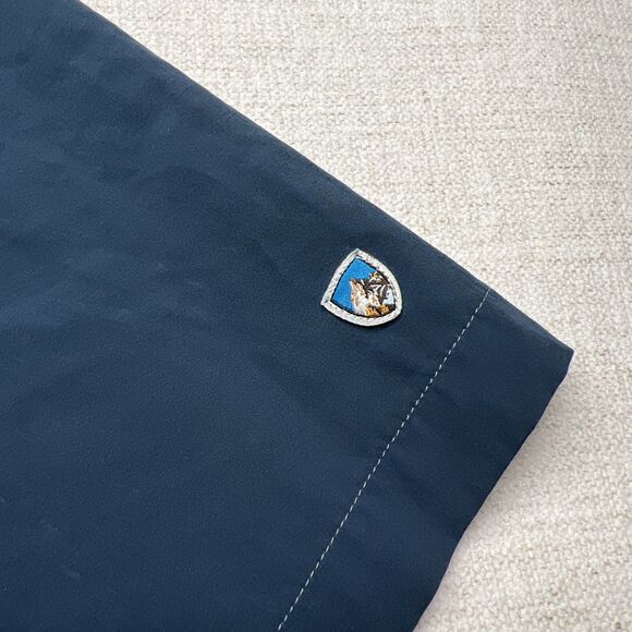 KUHL Men's Renegade Tufflex Navy Blue Short Sleeve Stretch Performance Shirt XL - Picture 6 of 11